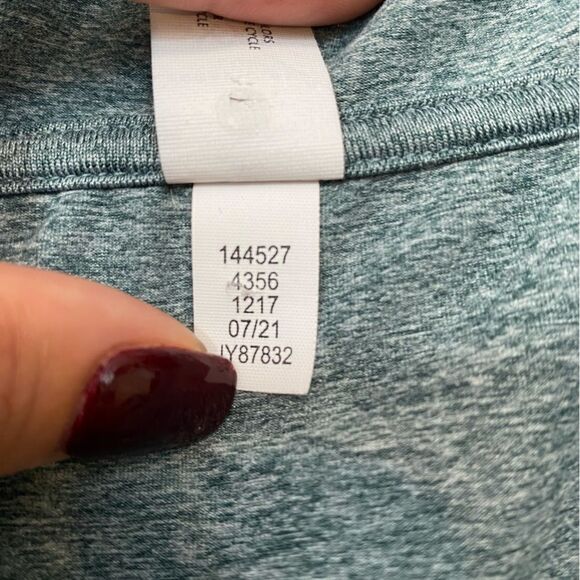 Yogalicious Lux Brand Sage Green Full Zipper Hoodie Sweatshirt XXL - Picture 8 of 12